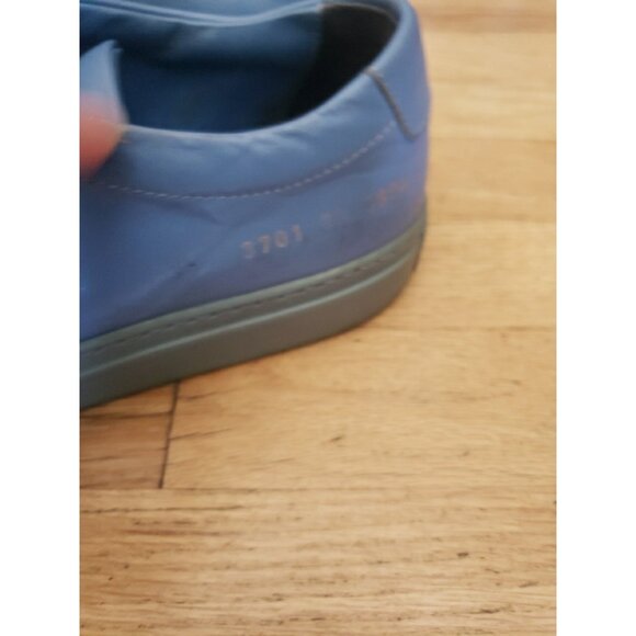 COMMON PROJECTS Sneaker Woman Achilles Low Top Cadet Blue EU Size 36 US 6 - Picture 4 of 13